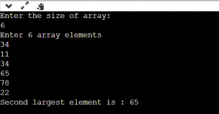 Java Program To Find Second Largest Number In Array Java Tutorial World