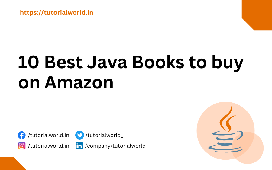 10 Best Java Books to buy on Amazon