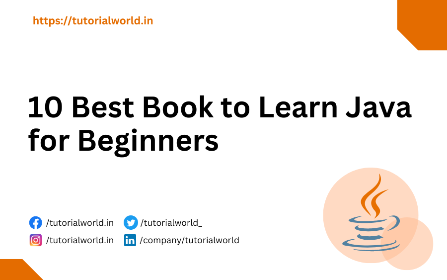 10 Best Book to Learn Java for Beginners