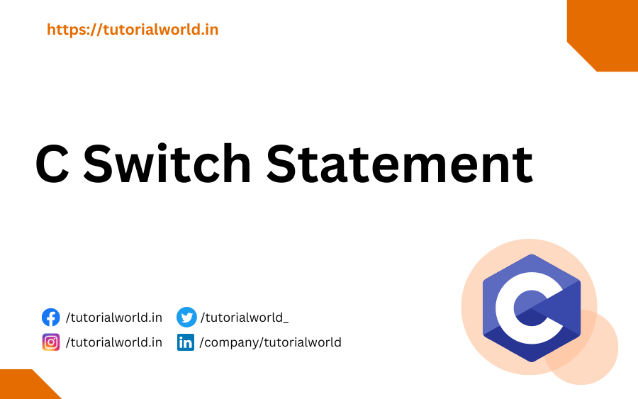 C Switch Statement