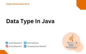 Read more about the article Data Type In Java with Explanations