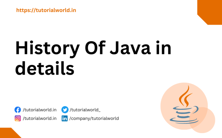 history of java research paper